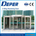 3&4 wings automatic revolving door